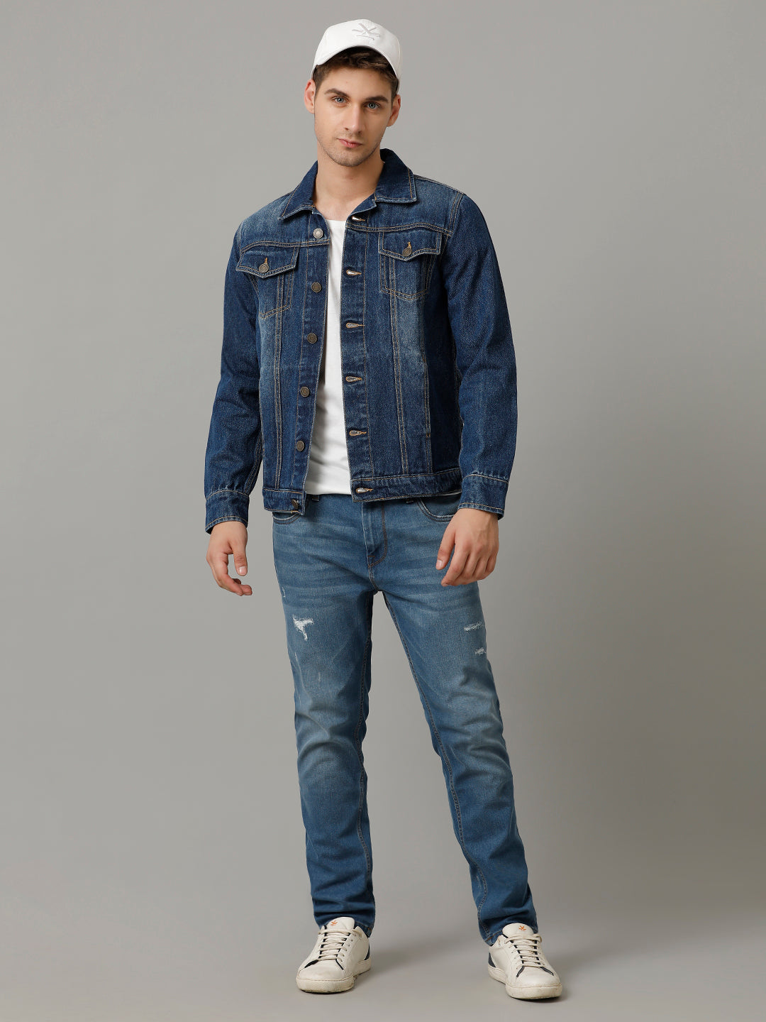 Men’s Denim Tracker Jacket (ZARF)