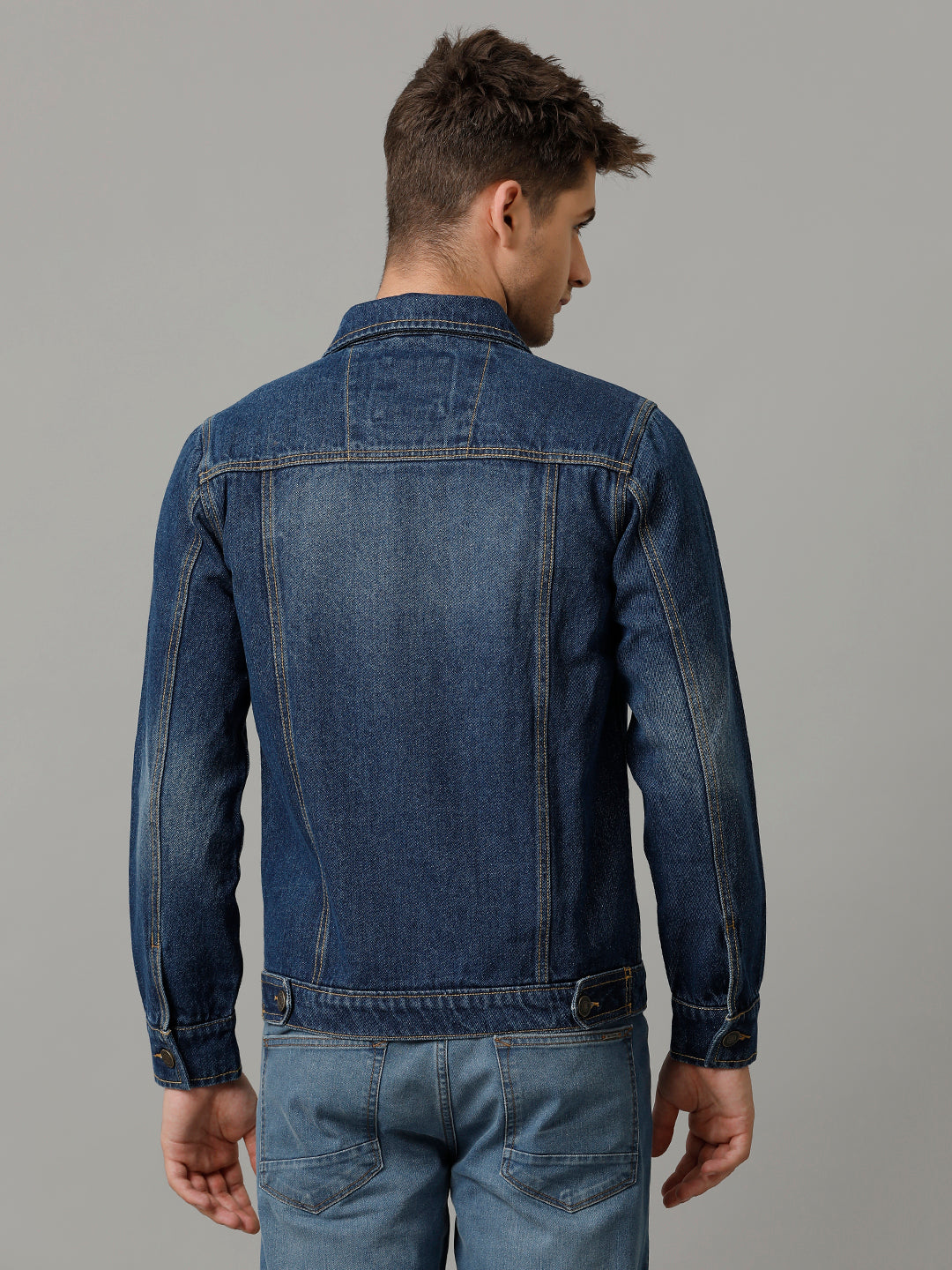 Men’s Denim Tracker Jacket (ZARF)