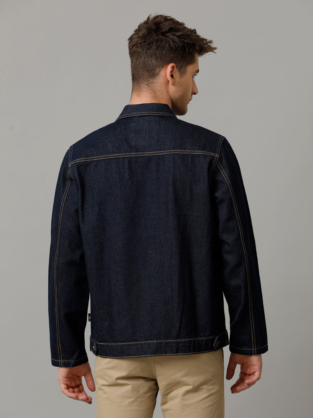 Men’s Denim Tracker Jacket (ZIGG)